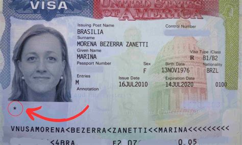 Qué significan los asteriscos que salen en la visa de Estados Unidos