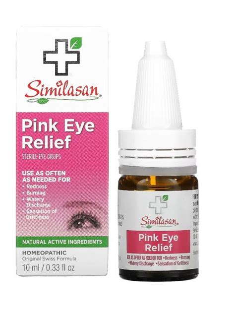 Similasan Pink Eye Relief Sterile Eye Drops 033 Fl Oz 10 Ml Lazada Ph