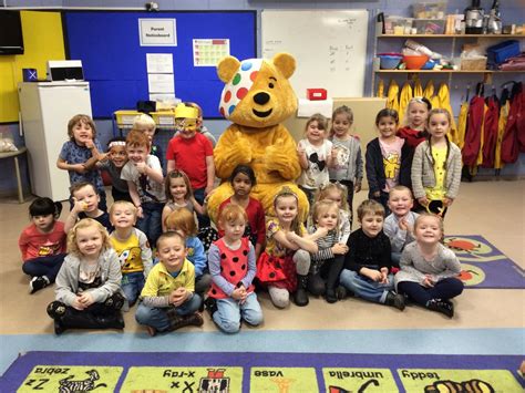 Receptions Visit From Pudsey Bear Moor Park Primary School