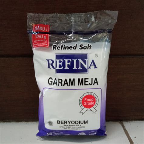 Jual Garam Meja Refina Gr Refined Salt Beryodium Kab Tangerang