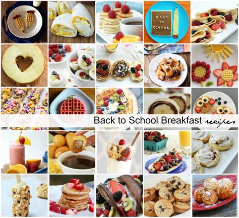 Back-to-school-Breakfast-Recipes-1 - The Idea Room