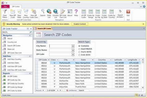 Examples of microsoft access database - lasopayoung