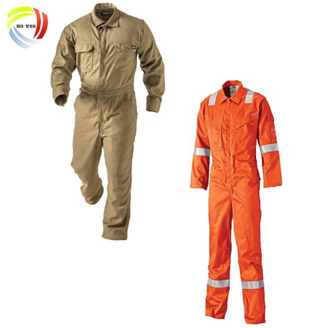 Industrial Coverall Suit Safety Fire Clothing Flame Retardant Coverall