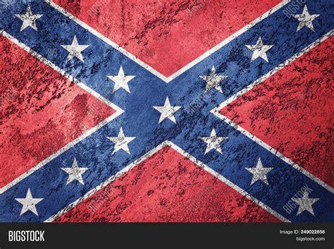 Grunge Confederate Image Photo Free Trial Bigstock