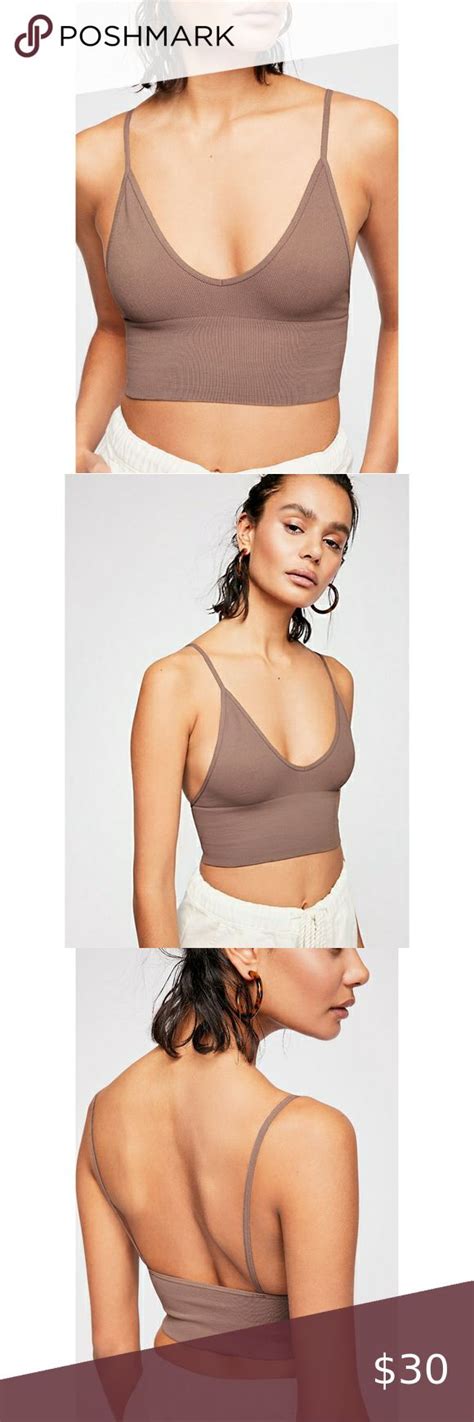 Free People Intimately Ali Low Back Seamless Bra