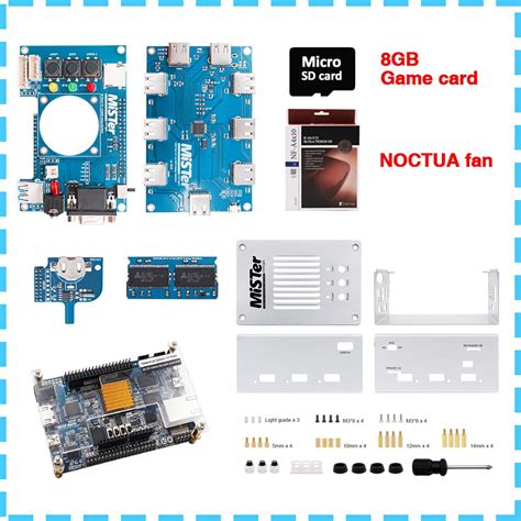 Mister Fpga Kit Mb Sdram And De Main Board With The Metal Case