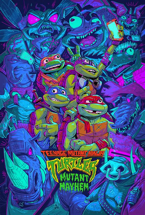 TMNT: Mutant Mayhem | Licensed Posters :: Behance