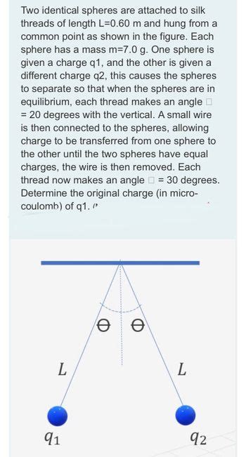 Answered Two Identical Spheres Are Attached To… Bartleby