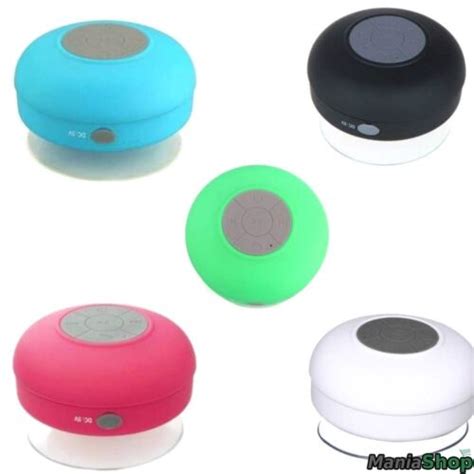 Cassa Altoparlante Speaker Bluetooth Impermeabile Con Ventosa Per Uso