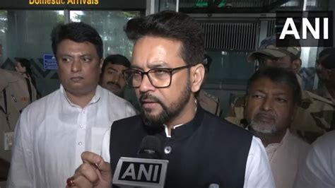 Union Minister Anurag Thakur Asks Opposition India To Visit Bengal