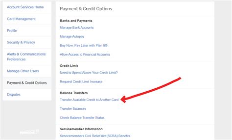 Reallocating / Transferring Credit Limits - Who Allows And Who Does Not