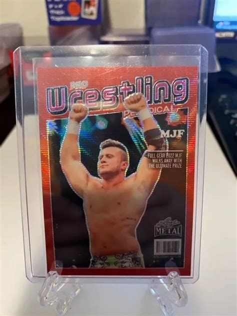 Mjf Leaf Metal Legends Wrestling Pro Wrestling P Riodique Red Wave