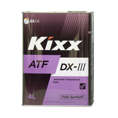 שמן GS Oil Kixx ATF DX III 4L באוטוסטור