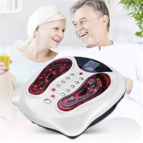 Fu Massage Ger T Zirkulieren Der Stimulator W Rme Ems 4 Elektroden