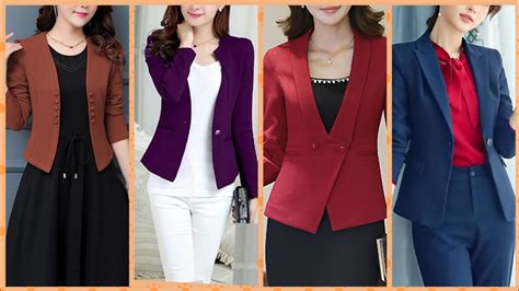 Stylish Trendy A Line Dress With Jacket Business Meetings Dress Designs