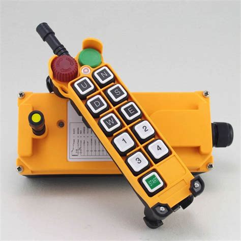 Speed Motion Hoist Crane Truck Radio Remote Control System With E Stop