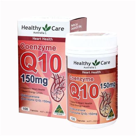 Thuốc Bổ Tim Healthy Care Coenzyme Q10 150mg 100v Giá Tốt