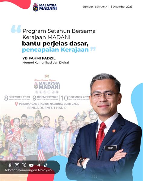 Program Setahun Bersama Kerajaan Madani Bantu Perjelas Dasar