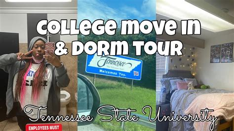 College Move In Dorm Tour Tennessee State University Wilson Hall