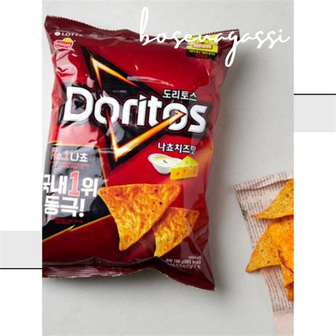 1ea Lotte Doritos Nacho Cheese 84g Shopee Philippines