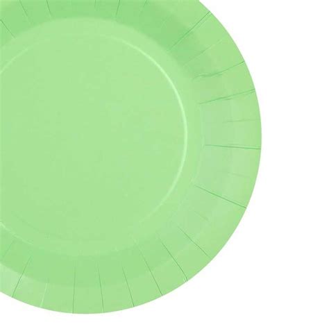 Grande Assiette Ronde Premium Mint Table Colors