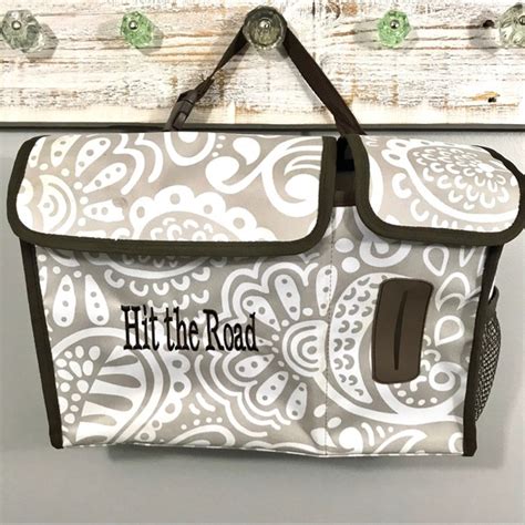 Thirty One Bags Thirty One Pack N Pull Caddy Taupe Playful Parade