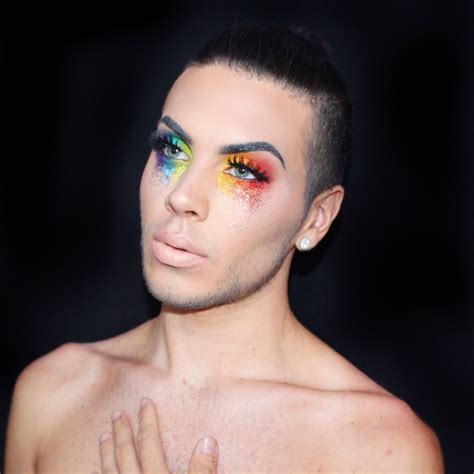 Manny Mua Mannymua733 Pride Makeup Rainbow Eye Makeup Male Makeup