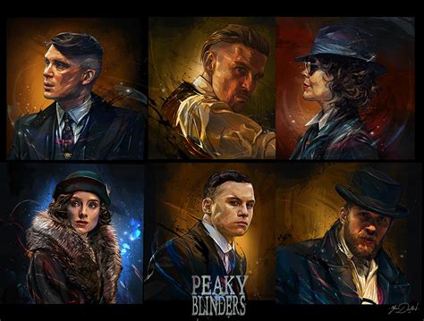 Peaky Blinders Portraits Behance