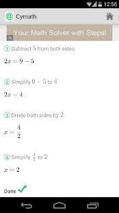 Cymath Math Problem Solver Android Apps On Google Play