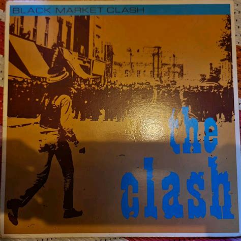 Clash Lp Black Market Clash 1980 Nm Epic Pe 38540 Rare Ebay