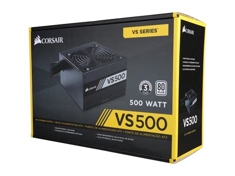 Corsair Vs Series Vs500 Cp 9020118 Na 500w Atx12v Eps12v 80 Plus