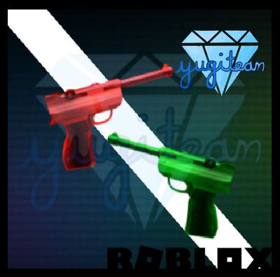 💎ROBLOX💎 Red and Green Luger Set Godly Gun MM2 Murder Mystery 2 In-Game Item | eBay