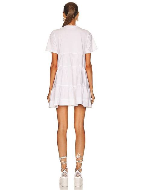 Jonathan Simkhai Standard Eniko Mini Dress In White Fwrd In