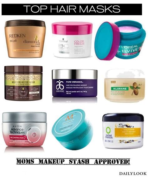 9 Great Hair Masks For Healthy Shiny Hair Moms Makeup Stash Artofit