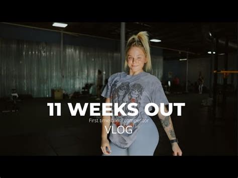 Prep Series Vlog 2 First Time Bikini Competitor 11 Weeks Out YouTube