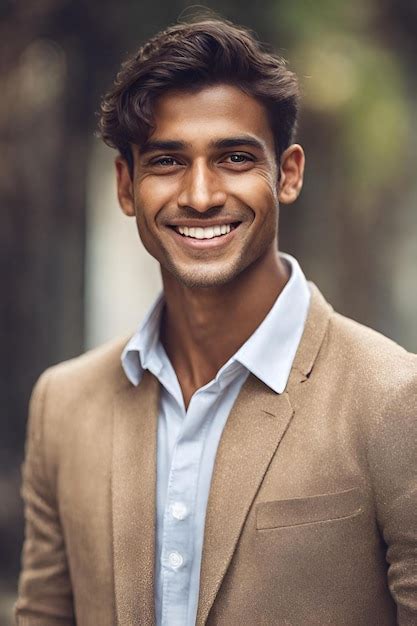 Premium Photo Portrait Of Indian Male Model