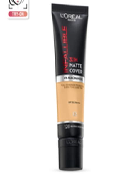 Buy Loreal Paris Infallible 32h Matte Cover Liquid Foundation 128 Neutral Undertone 30 Ml