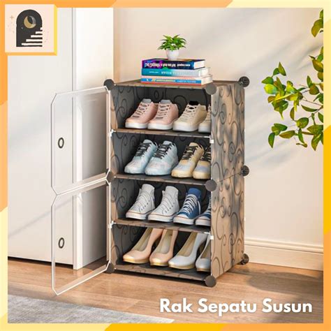 Jual Either Id Rak Sepatu Tertutup Anti Debu Shoe Storage Boxes