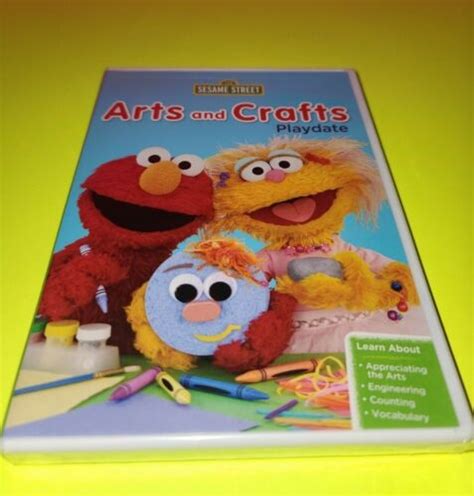 Sesame Street Arts And Crafts Playdate DVD SEALED NEW 851747004161 EBay