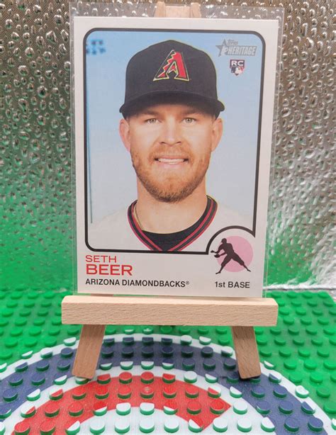 2022 Topps Heritage 77 Seth Beer Arizona Diamondbacks Rookie EBay