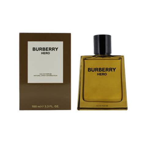 Burberry Hero 100ml Eau De Parfum Fragrance Aftershave Spray Edp For