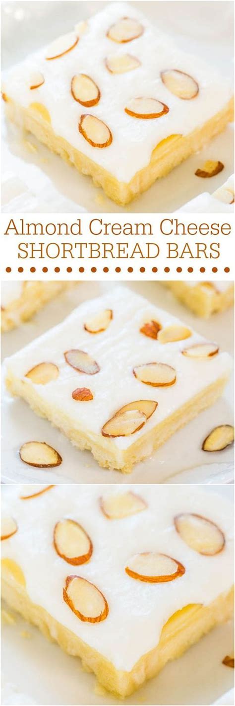 Almond Cream Cheese Bars Recipe So Easy Averie Cooks Recipe