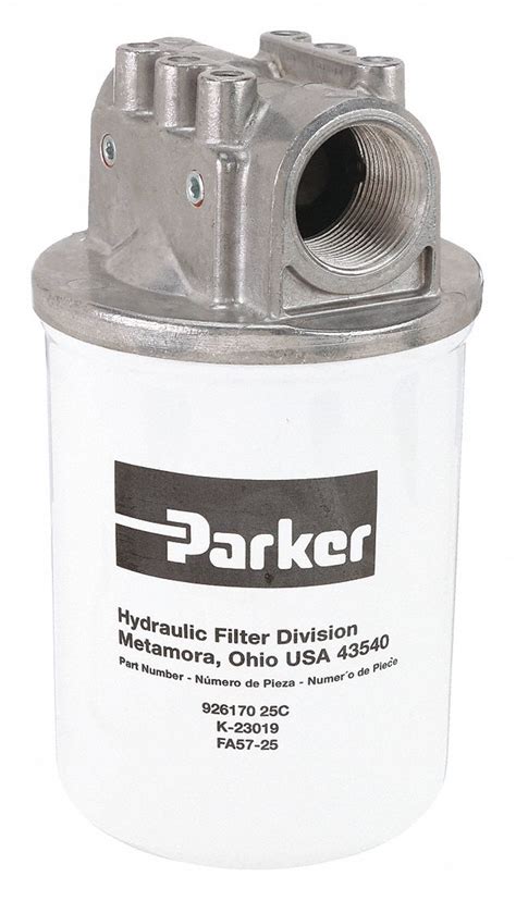 Parker Hydraulic Spin-on Filter, Filter Media - Filters Paper, Micron Rating | eBay