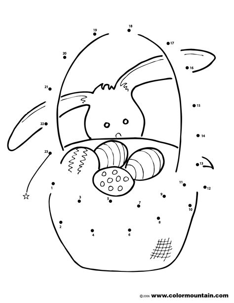 Easter Dot To Dot Printables Printable Word Searches