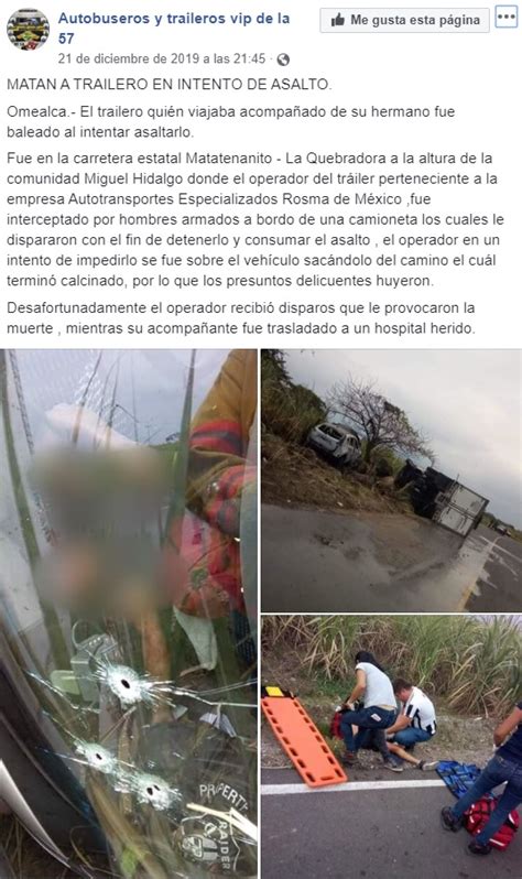 Enfrentó A Sus Asaltantes Y Los Mató La épica Defensa De Un Conductor En Veracruz Antes De