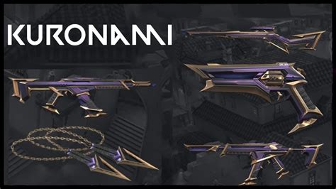 Kuronami Purple Variant Showcase With All Skin Variants Valorant