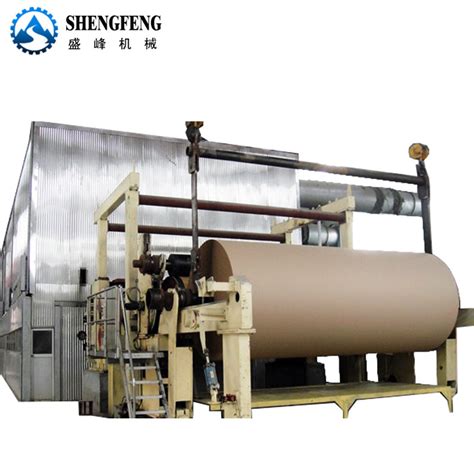 Model Kraft Paper Roll And Corrugated Paper Making Machine China