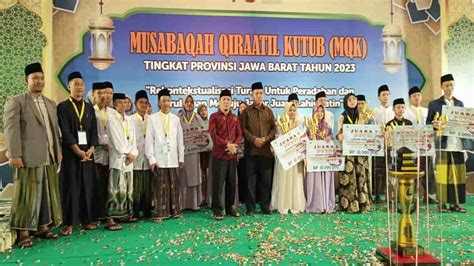 Santri Al Muhajirin Purwakarta Sabet Juara Di Mqk Jawa Barat