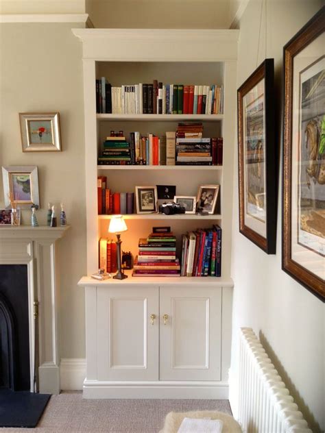 Custom Made Alcove Units The Bookcase Co Built In Shelves Living