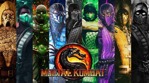 Mortal Kombat all Klassic Ninjas – SyanArt Station